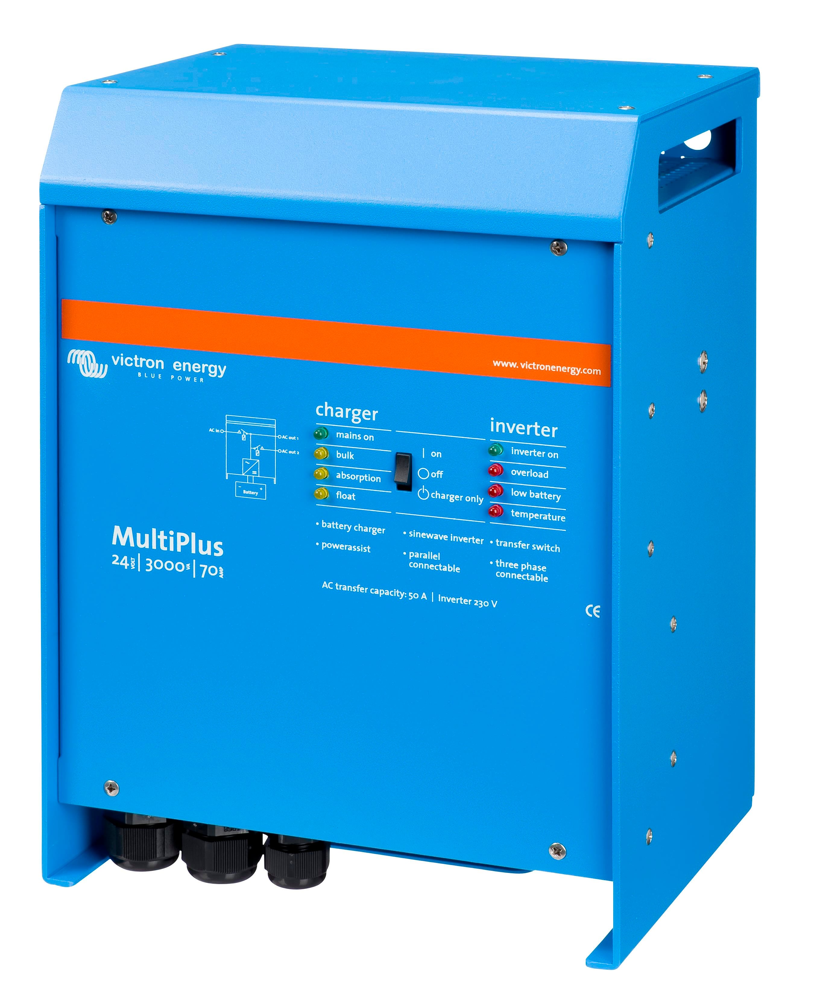 MULTIPLUS 24V/3000VA/70A-50A
