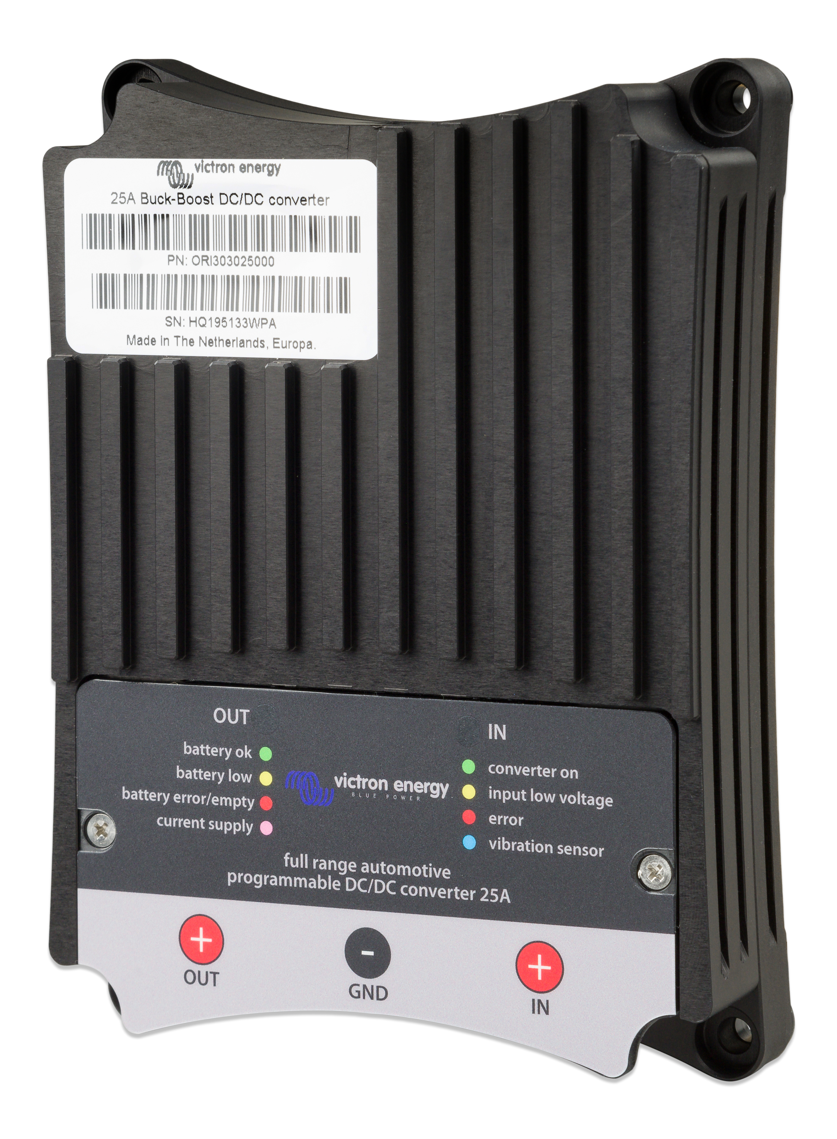 BUCK BOOST DC/DC CONVERTER 12V/24V-25A 