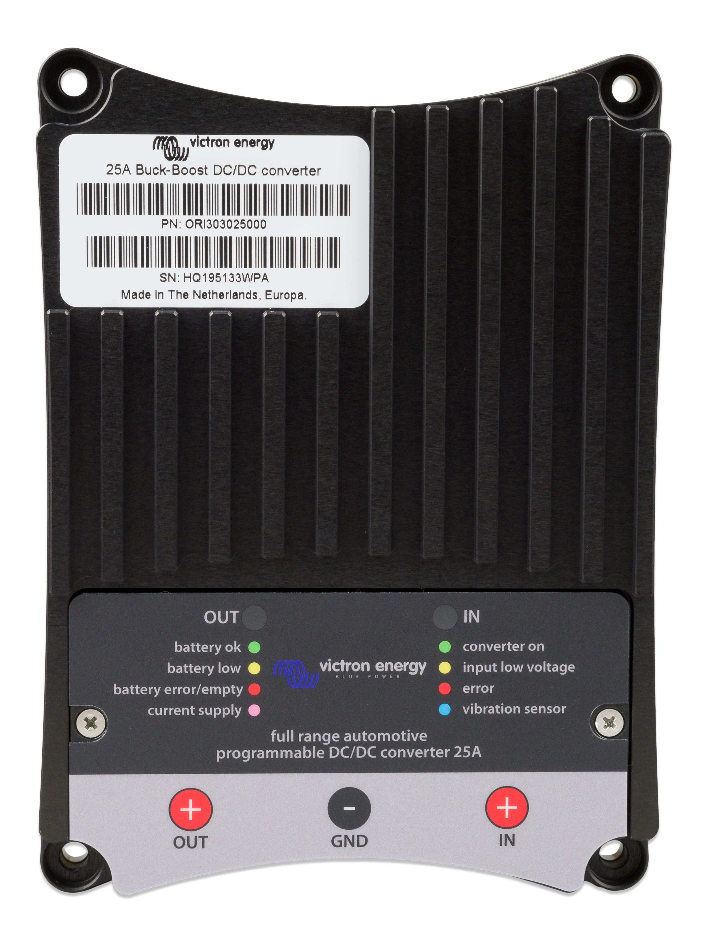 BUCK BOOST DC/DC CONVERTER 12V/24V-25A 