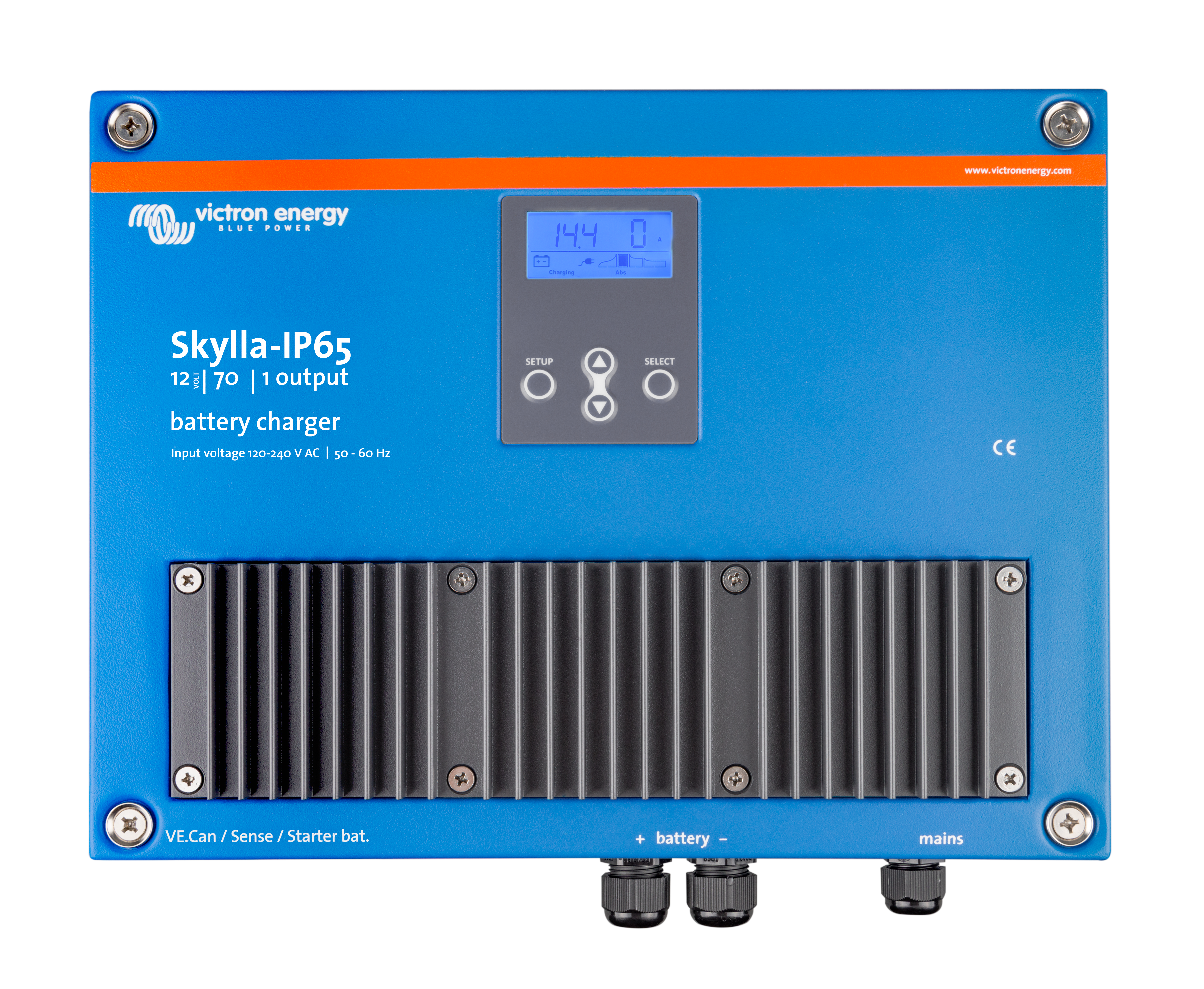 SKYLLA IP65 CHARGER 12V/70A(1) 120/240V