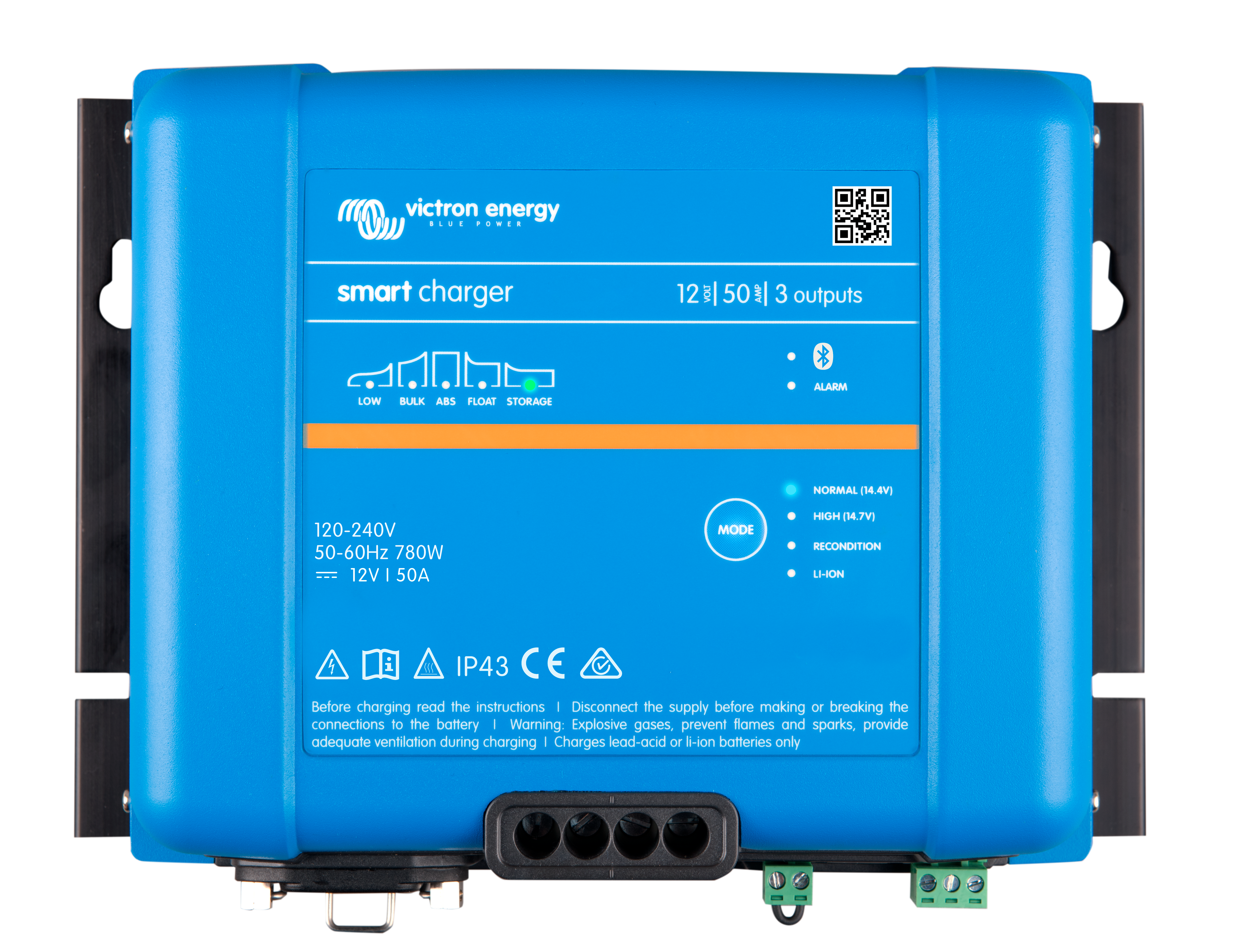 SMART IP43 CHARGER 12V/50A(3) 120/240V