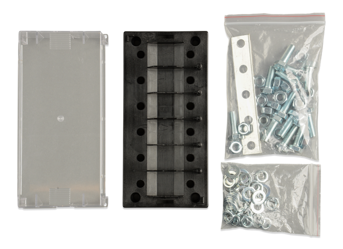 FUSE HOLDER 6-WAY FOR MEGA-FUSE