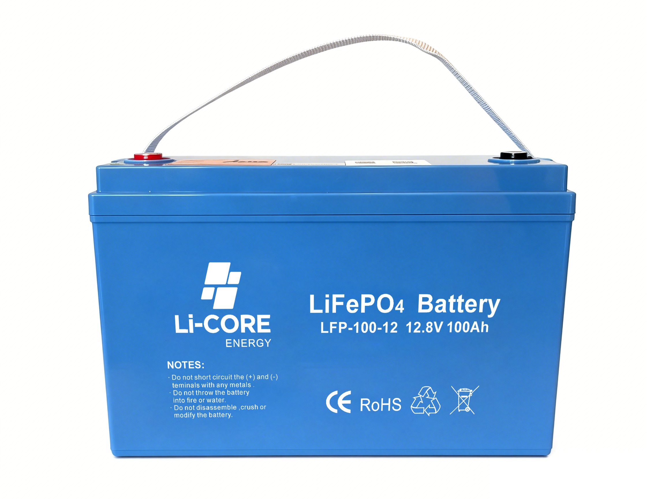 Li-Core LiFe PO4 12.8V/100Ah Lityum Akü - Smart