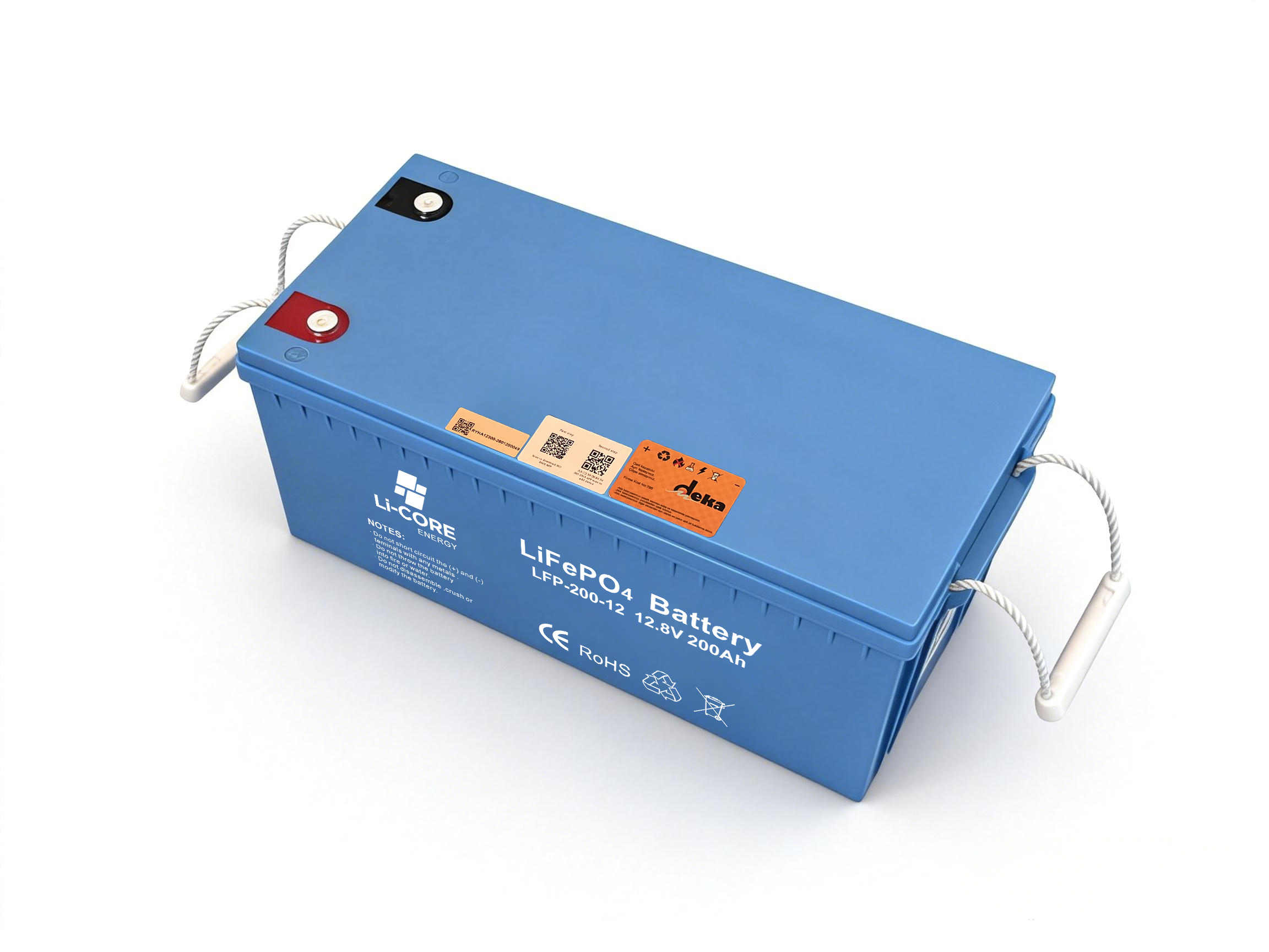 Li-Core LiFe PO4 12.8V/200Ah Lityum Akü - Smart