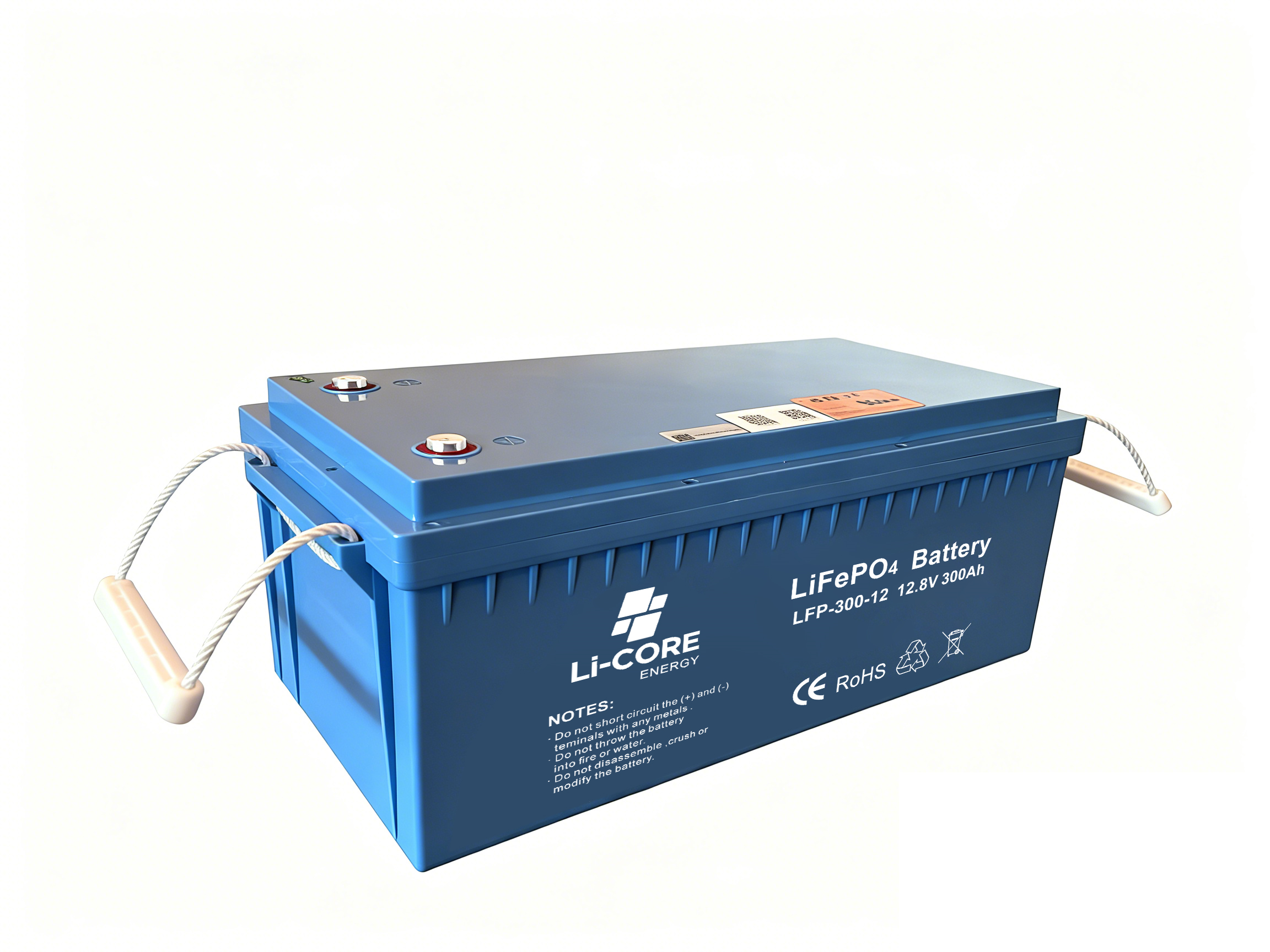 Li-Core LiFe PO4 12.8V/300Ah Lityum Akü - Smart