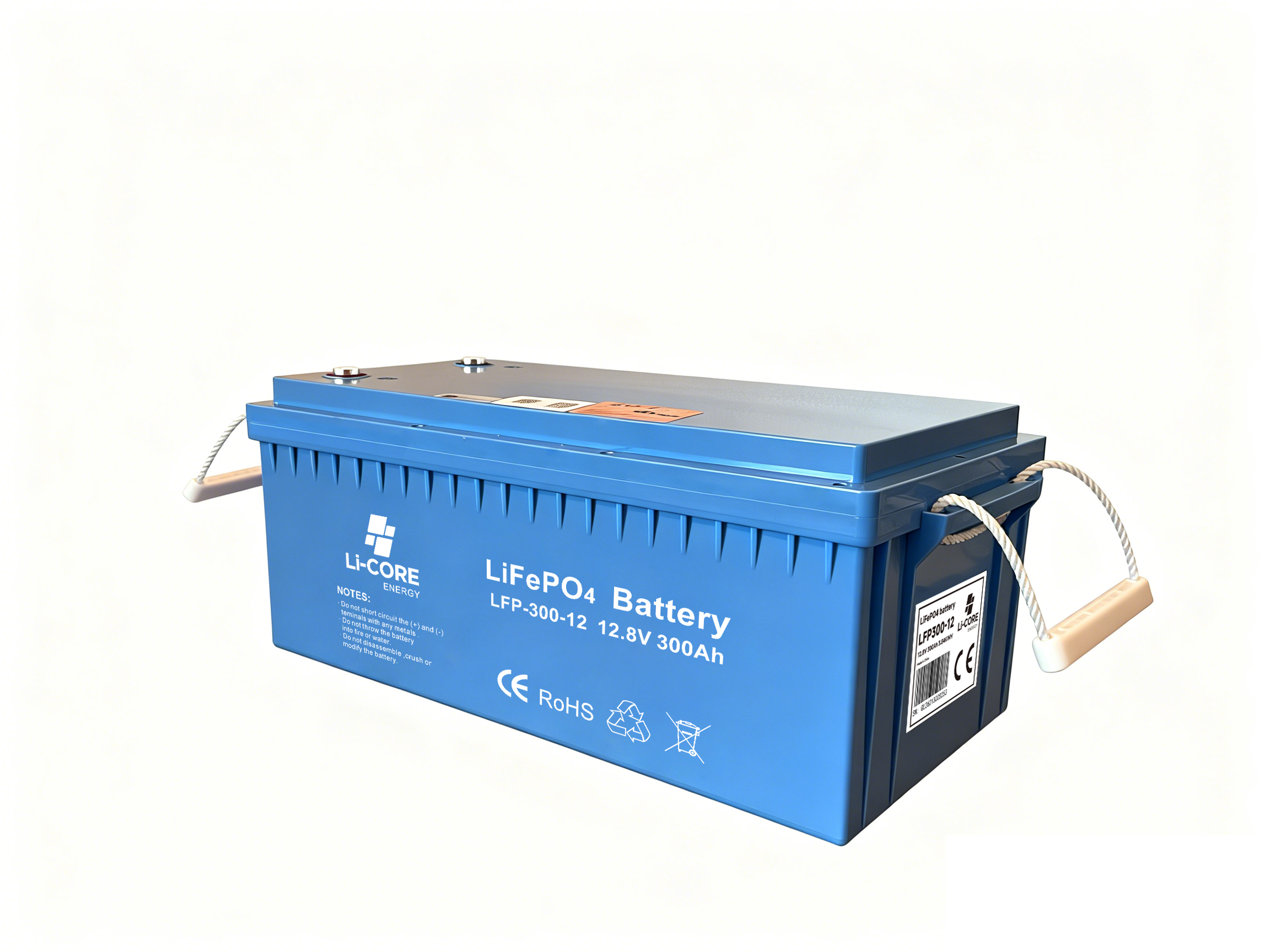 Li-Core LiFe PO4 12.8V/300Ah Lityum Akü - Smart