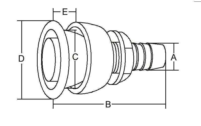 Tank havalandırma 5/8