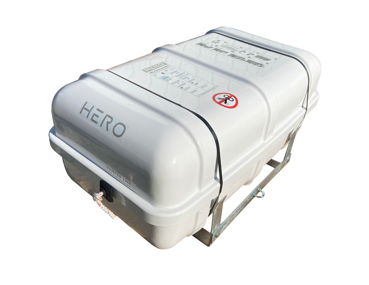Hero Yacht SOLAS -A Paket- 12 Kişilik Can Salı, Konteyner