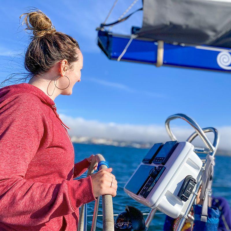 SPH-12-W Dümen üstü scanpod beyaz ekran 12 