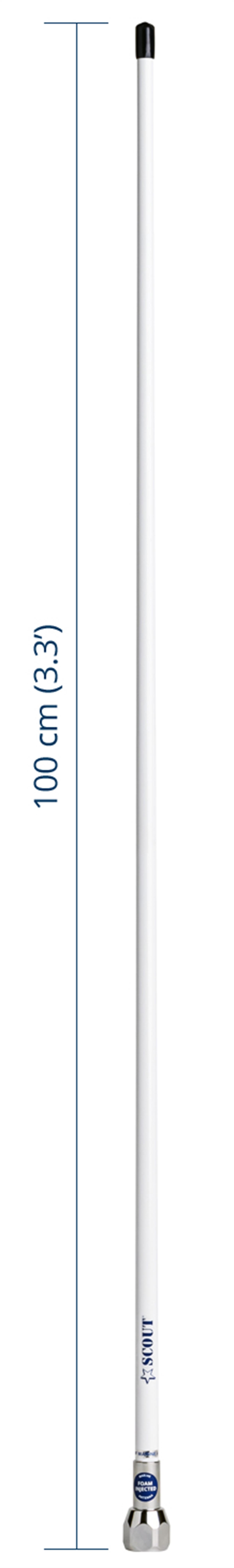Scout -Quick 1- Vhf Anteni, Fiberglass 1 Mt