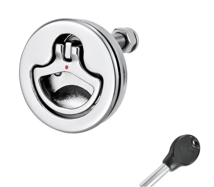 Gömme Kulp, Pasl.Çelik - Kilitli Ø64mm