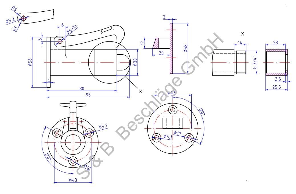 Sub&Beschlage Kapı Stoperi