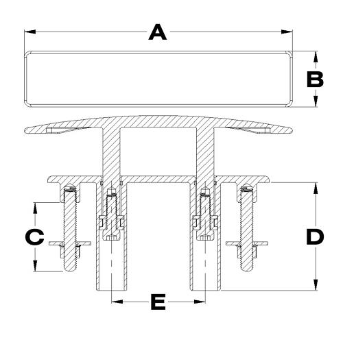 KOÇ BOYNUZU, GÖMME 254 MM