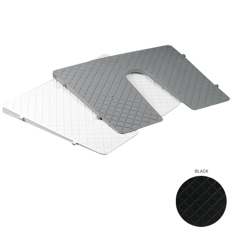 AYNA PLAKASI, EĞİK 450X360MM, GRİ