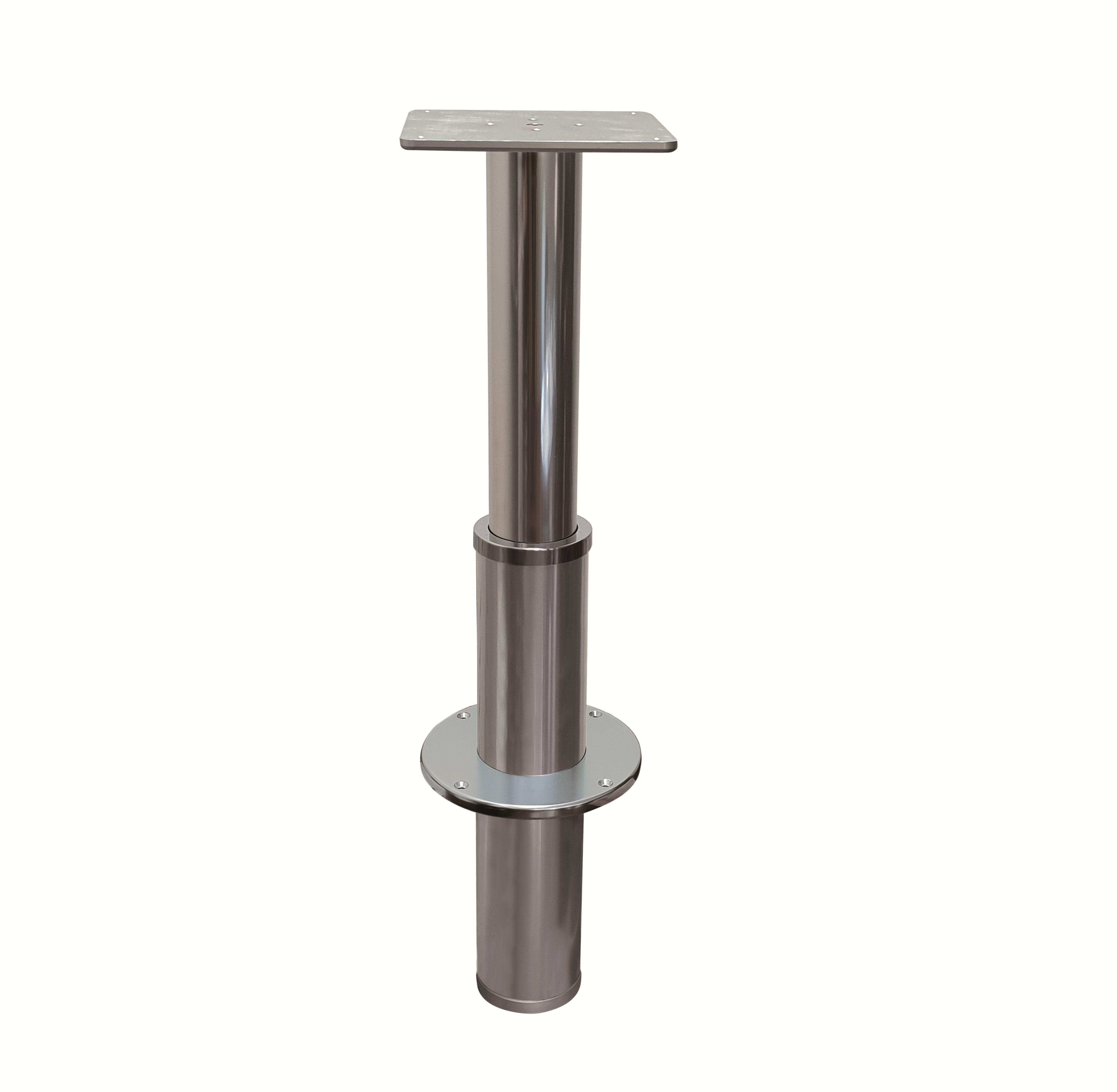BARKA ELEK.GÖMME MASA AYAĞI.24V.TEK KADEME-700MM