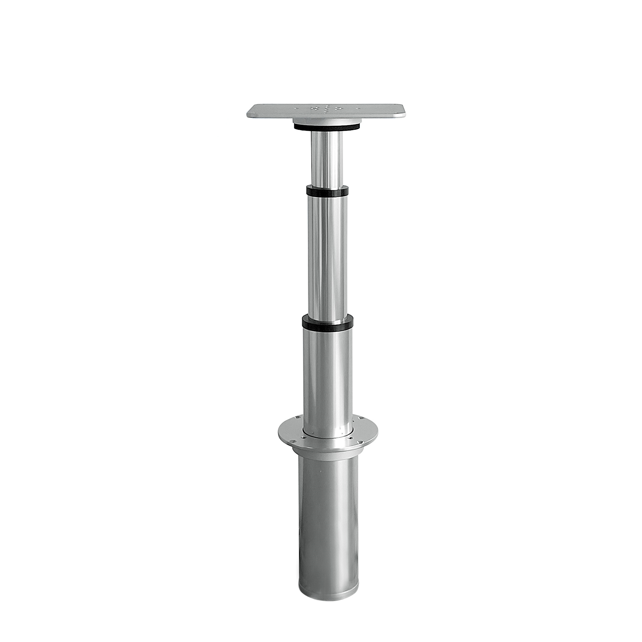 Barka Elektrikli Masa Ayağı. Gömme. 12V. 3 Kademe - 785mm