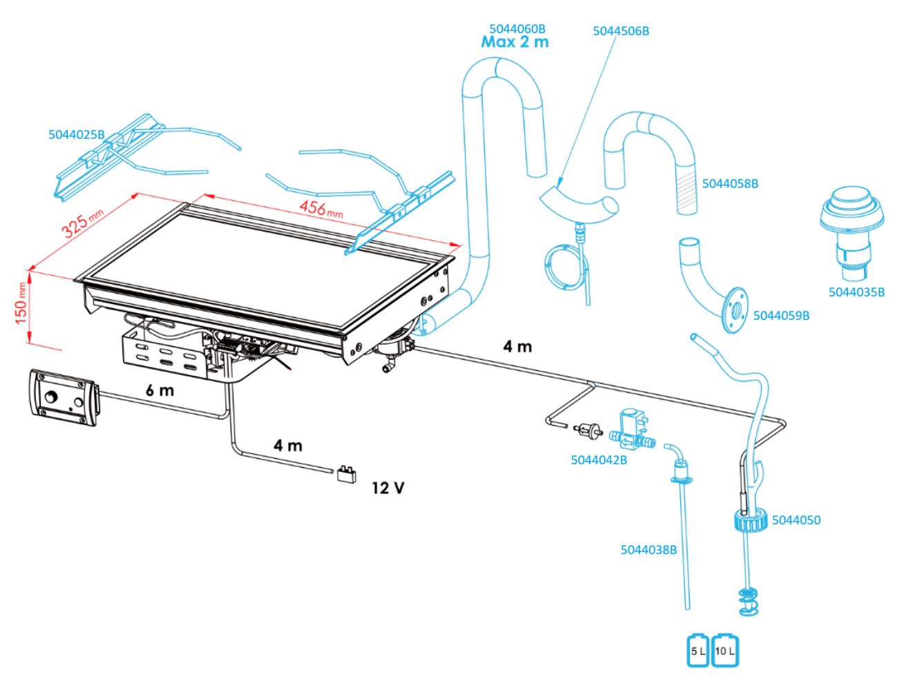 Wallas 85DT Diesel İki Gözlü Ocak