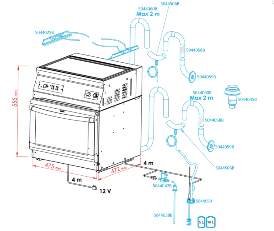 Wallas 87D Dizel Fırın ve Ocak