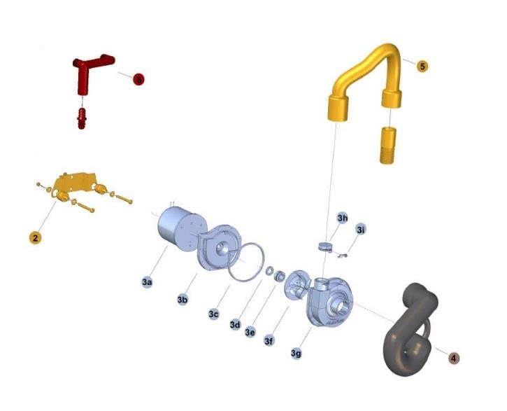 PLANUS YEDEK IMPELLER (3f)