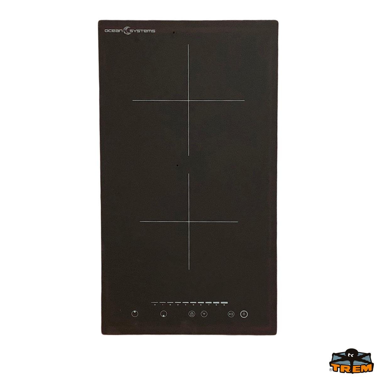 Ocean Systems Elektrikli Cam/Seramik Ocak 2 Gözlü