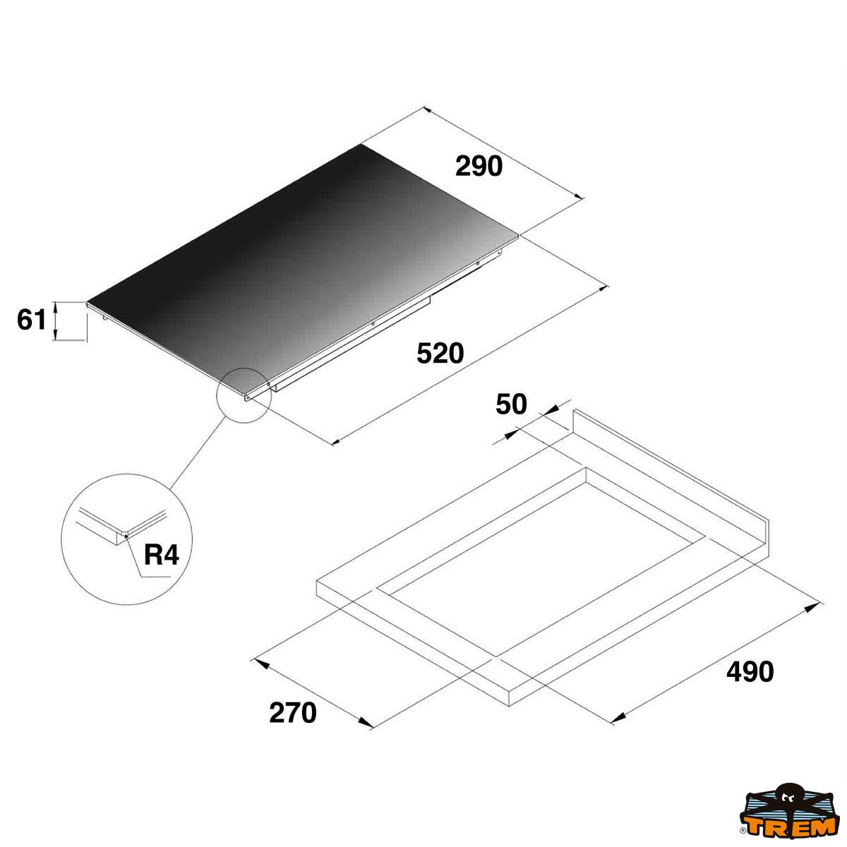 Ocean Systems Elektrikli Cam/Seramik Ocak 2 Gözlü
