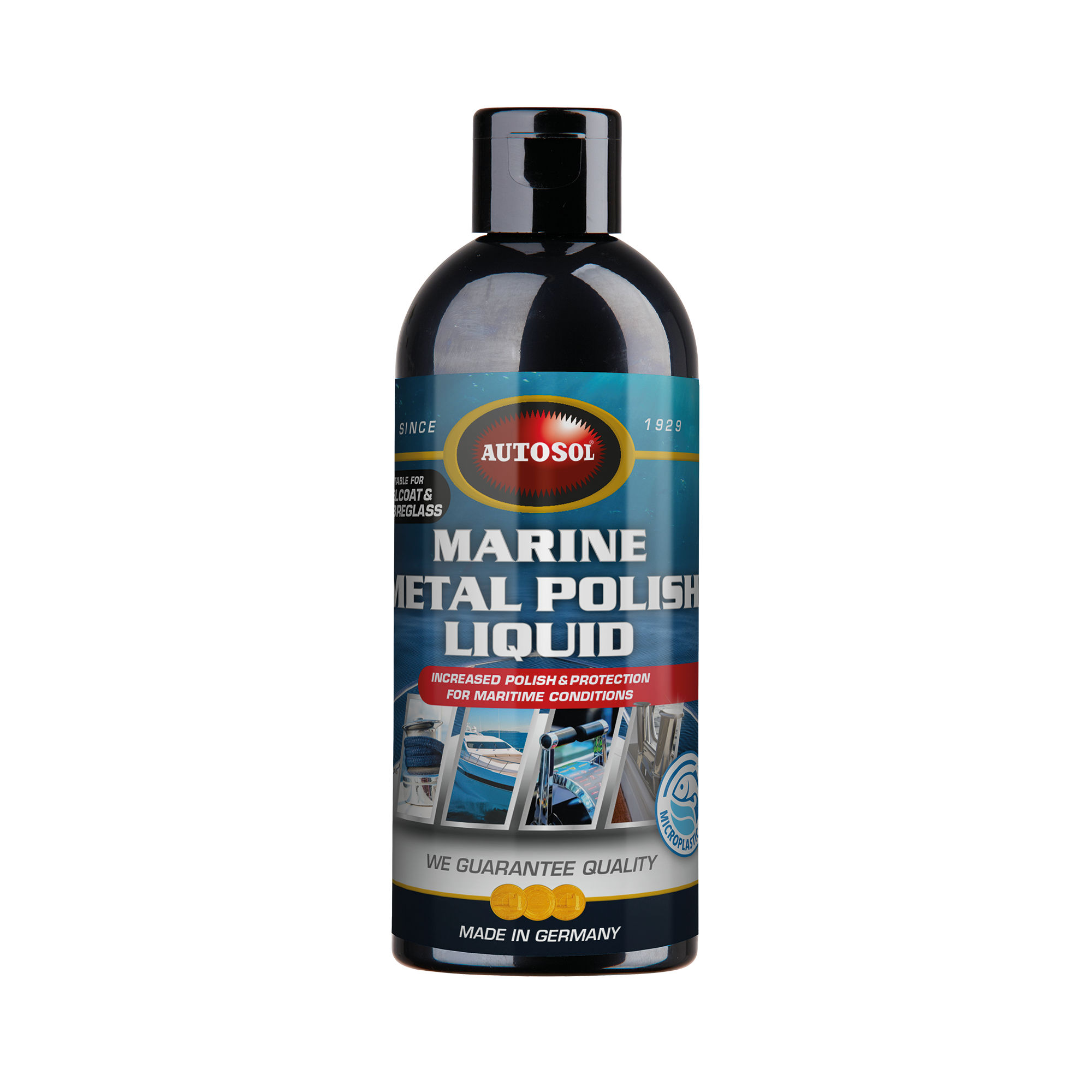 AUTOSOL MARINE SIVI METAL CİLASI, İLAVE KOR. 250ML