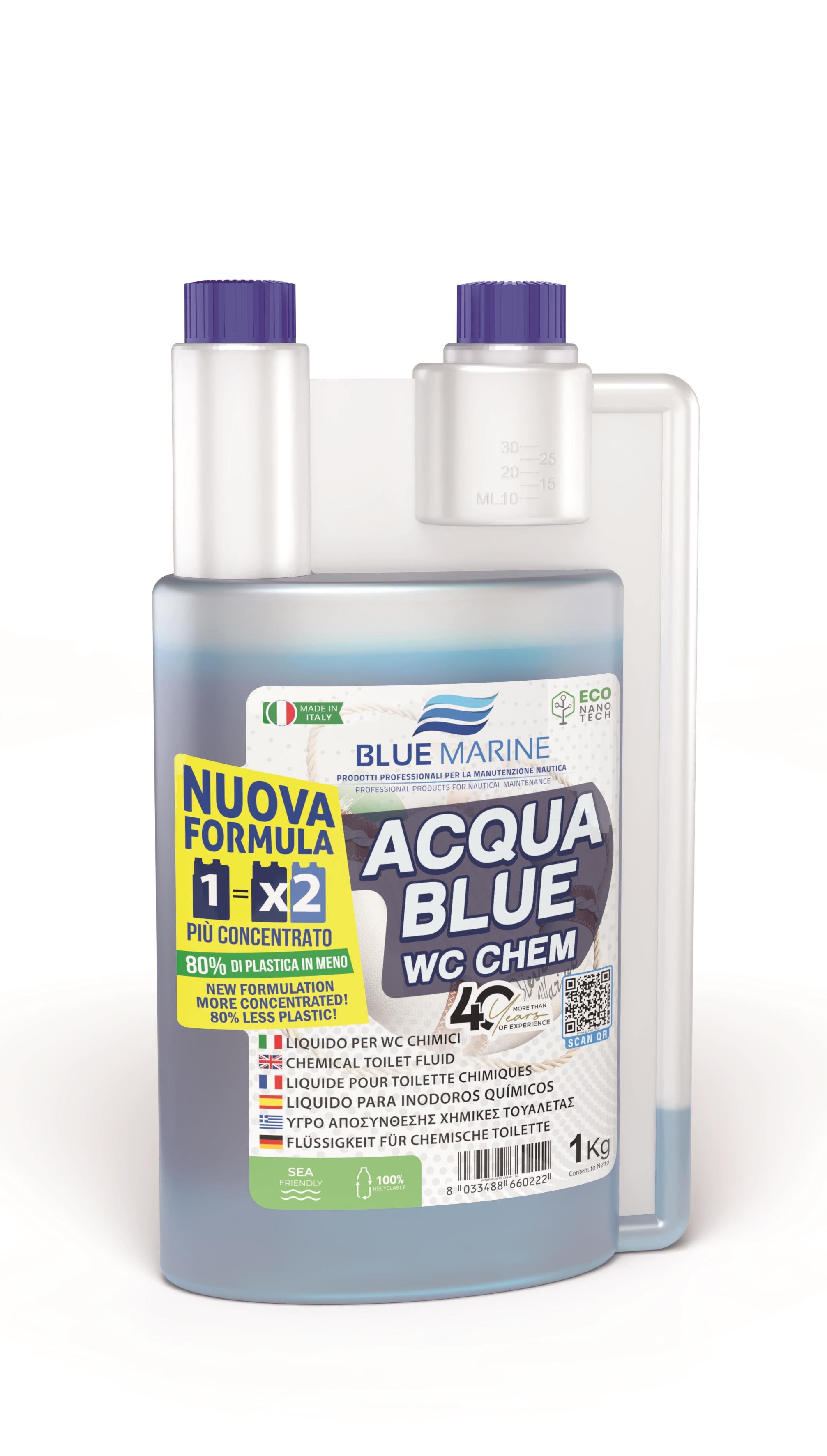 BLUE MARİNE AQUA BLUE WC CHEM KOKU GİDERİCİ 1 KG