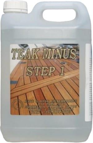 King&King Teak Minus Step-1 Tik Temizleyici 5 lt