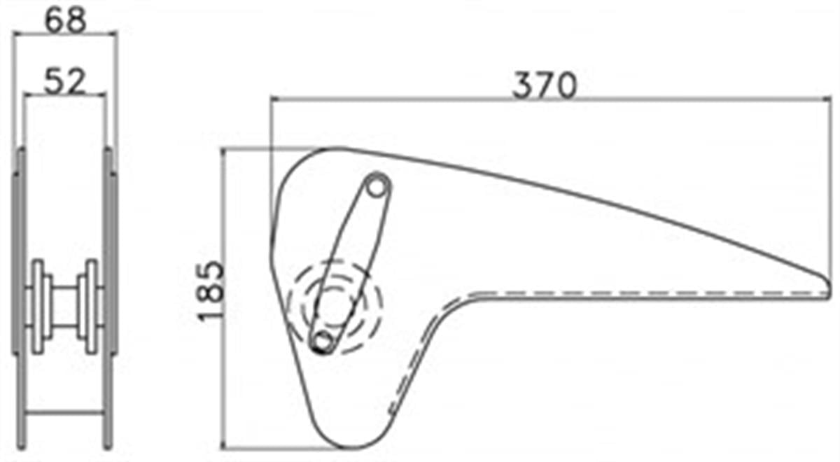 Baş makarası 68x370mm