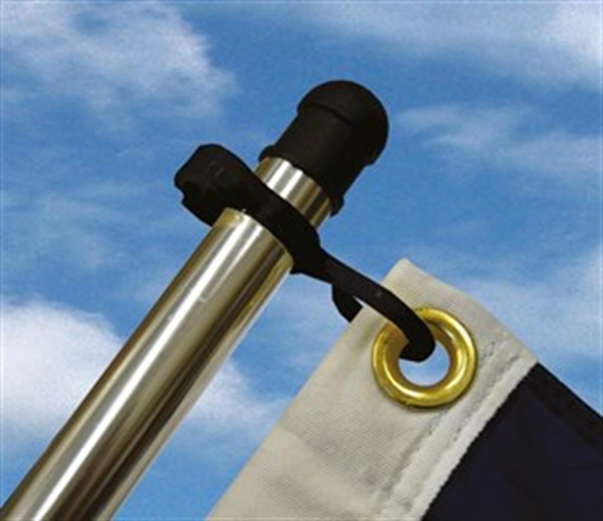 Bayrak bağlama klipsi