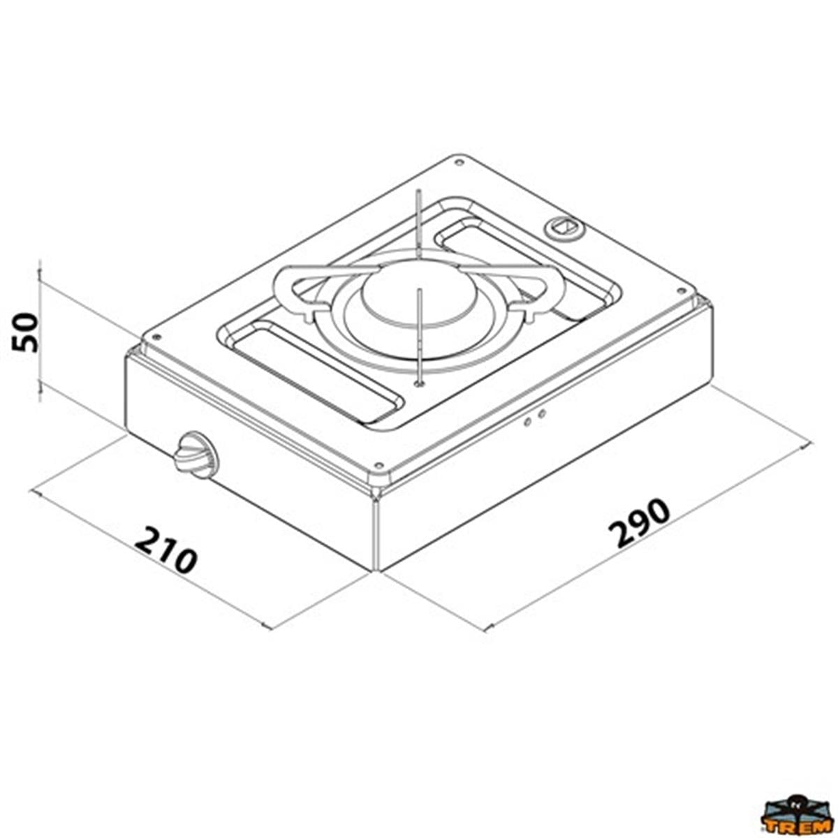 CAN FN1330 Tekli Set Üstü Ocak