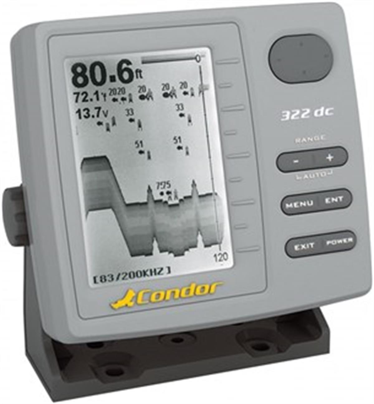 Condor 322 DC Balık Bulucu Türkçe Menü