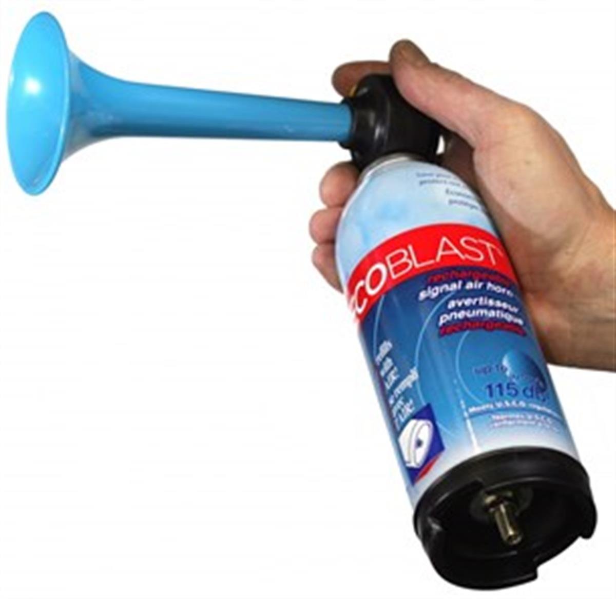 Ecoblast doldurulabilir sprey havalı korna ve pompa seti