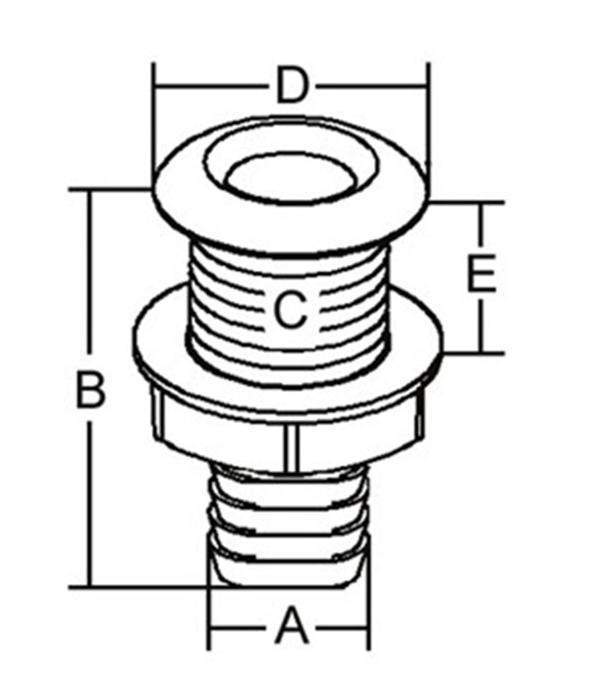 Egzoz çıkışı B 138MM C57MM D 80MM