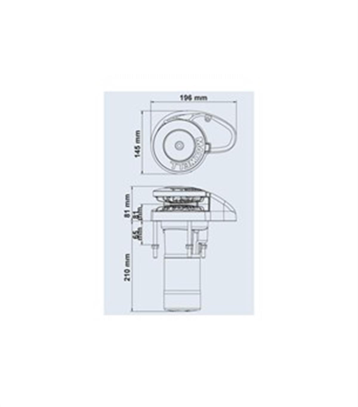 Maxwell RC-6 500W 24V 6 mm Dik Irgat