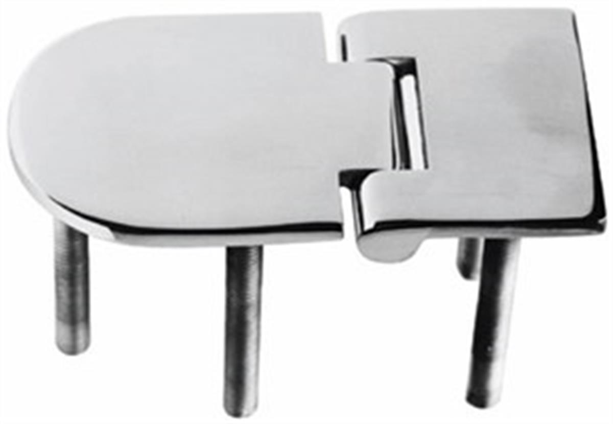 Menteşe Paslanmaz Çelik M6 Saplamalı 84x45 mm 