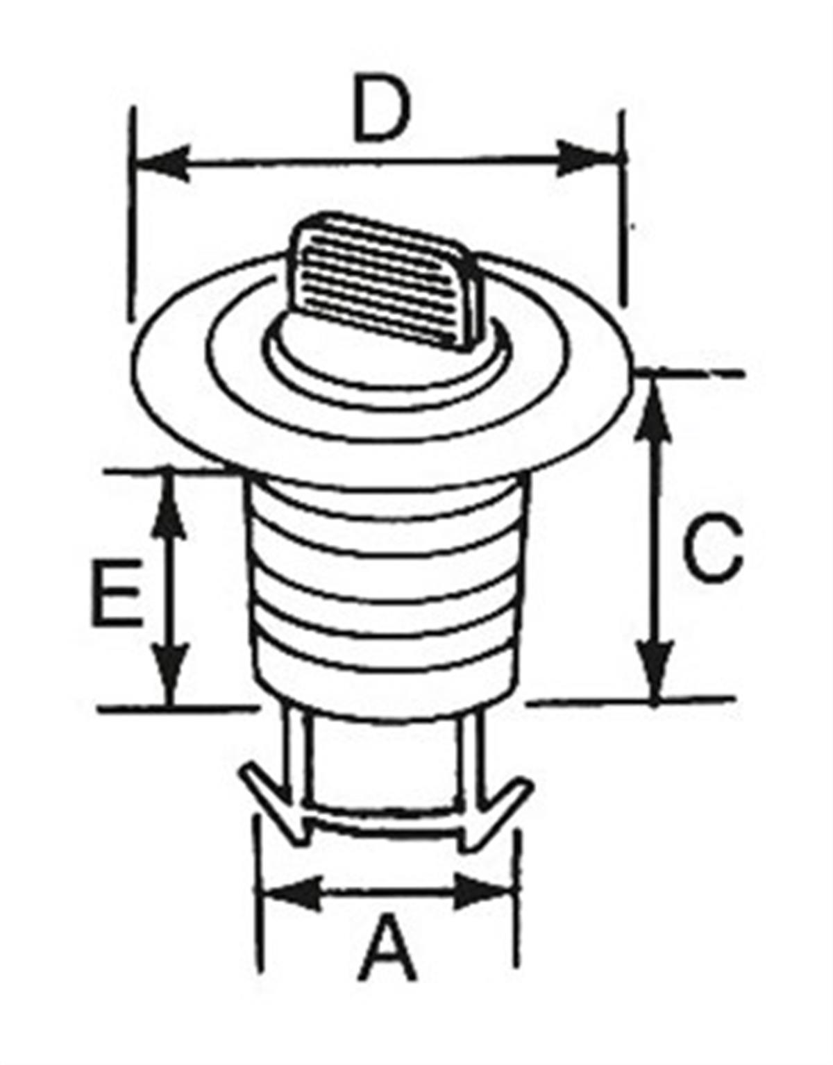MİÇOZ, O-RİNGLİ. BEYAZ PLASTİK OVAL 54X33MM
