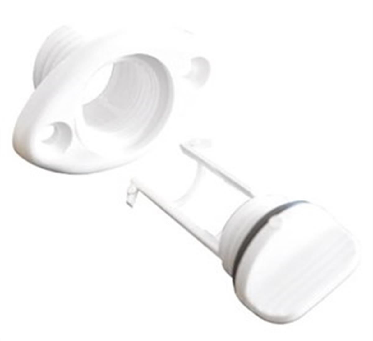 MİÇOZ, O-RİNGLİ. BEYAZ PLASTİK OVAL 54X33MM