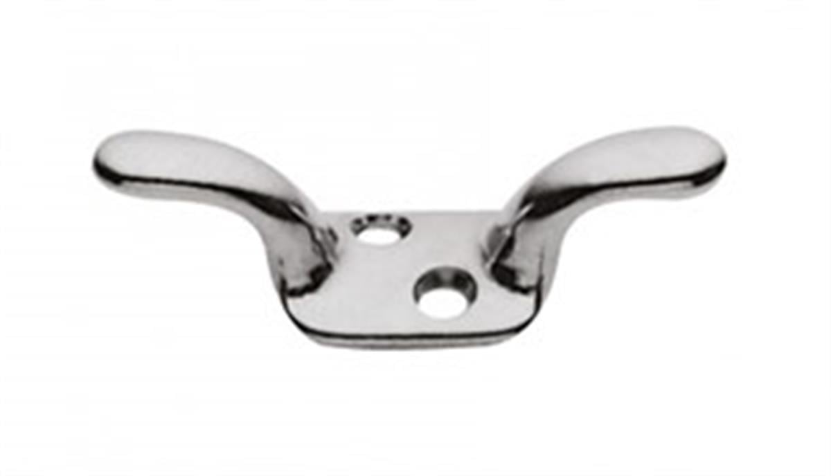 Mini koç boynuzu sarı üzeri kromaj 61x19 mm