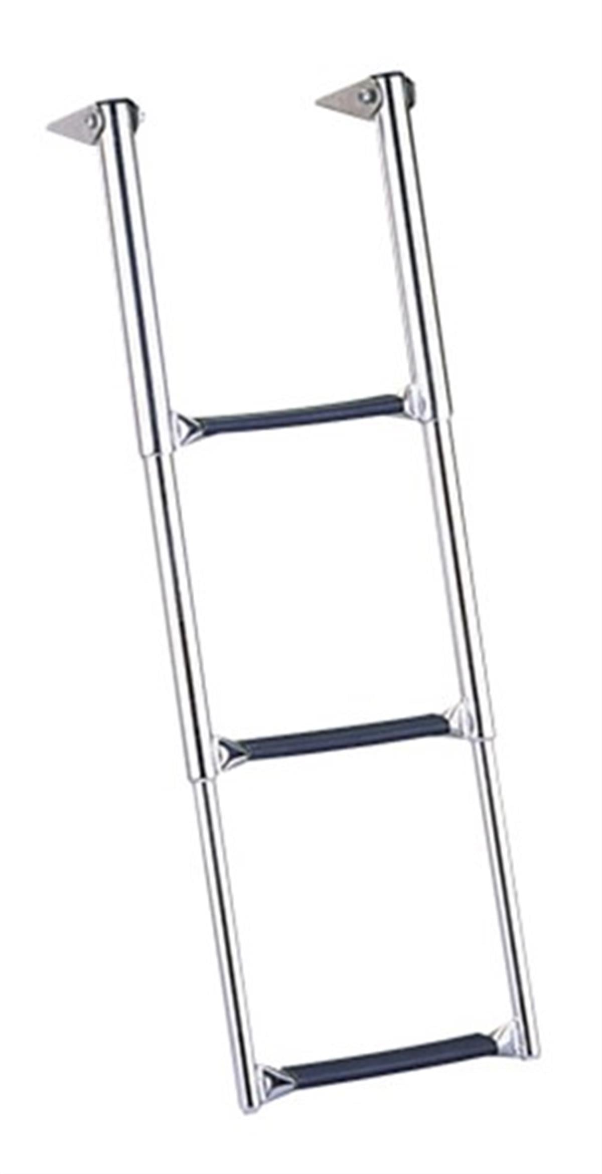 Paslanmaz Çelik 4 Basamak Merdiven 1156 mm