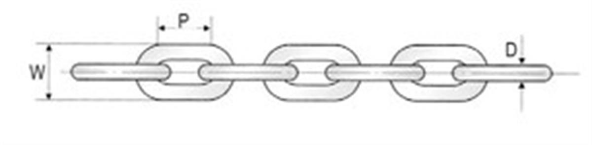 Paslanmaz Çelik Zincir 3mm