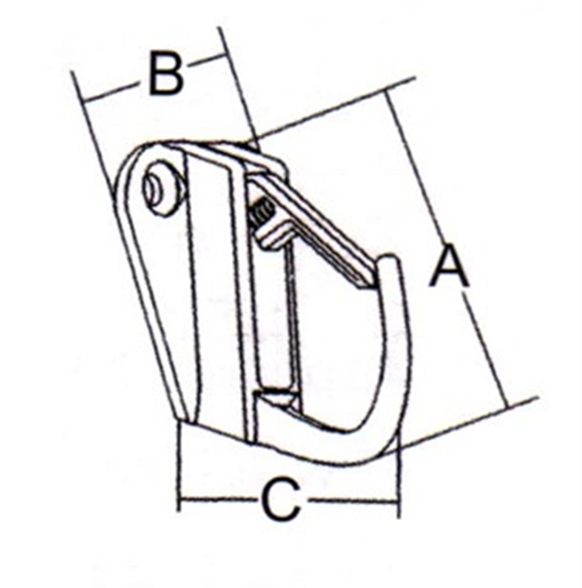 Paslanmaz Usturmaça Kancası Yaylı