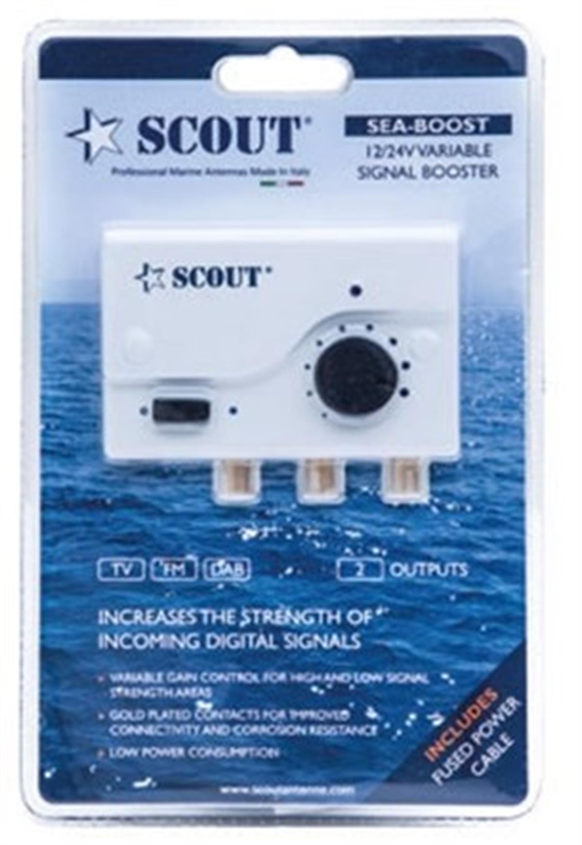 Scout Sea-Boost Amfi 12/24V