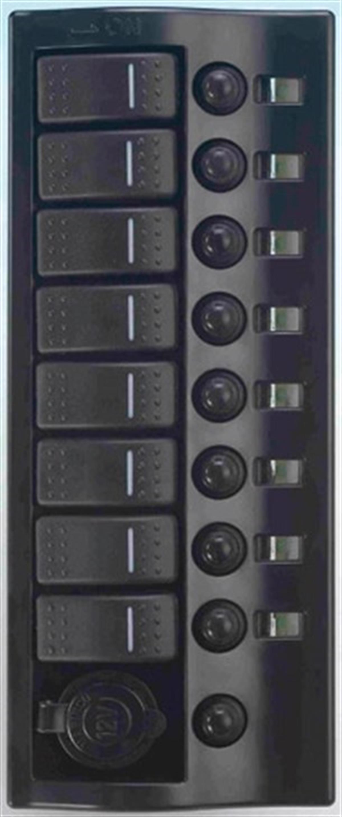 Sigorta paneli 8'li Switch Ve Çakmaklı Sigorta Paneli