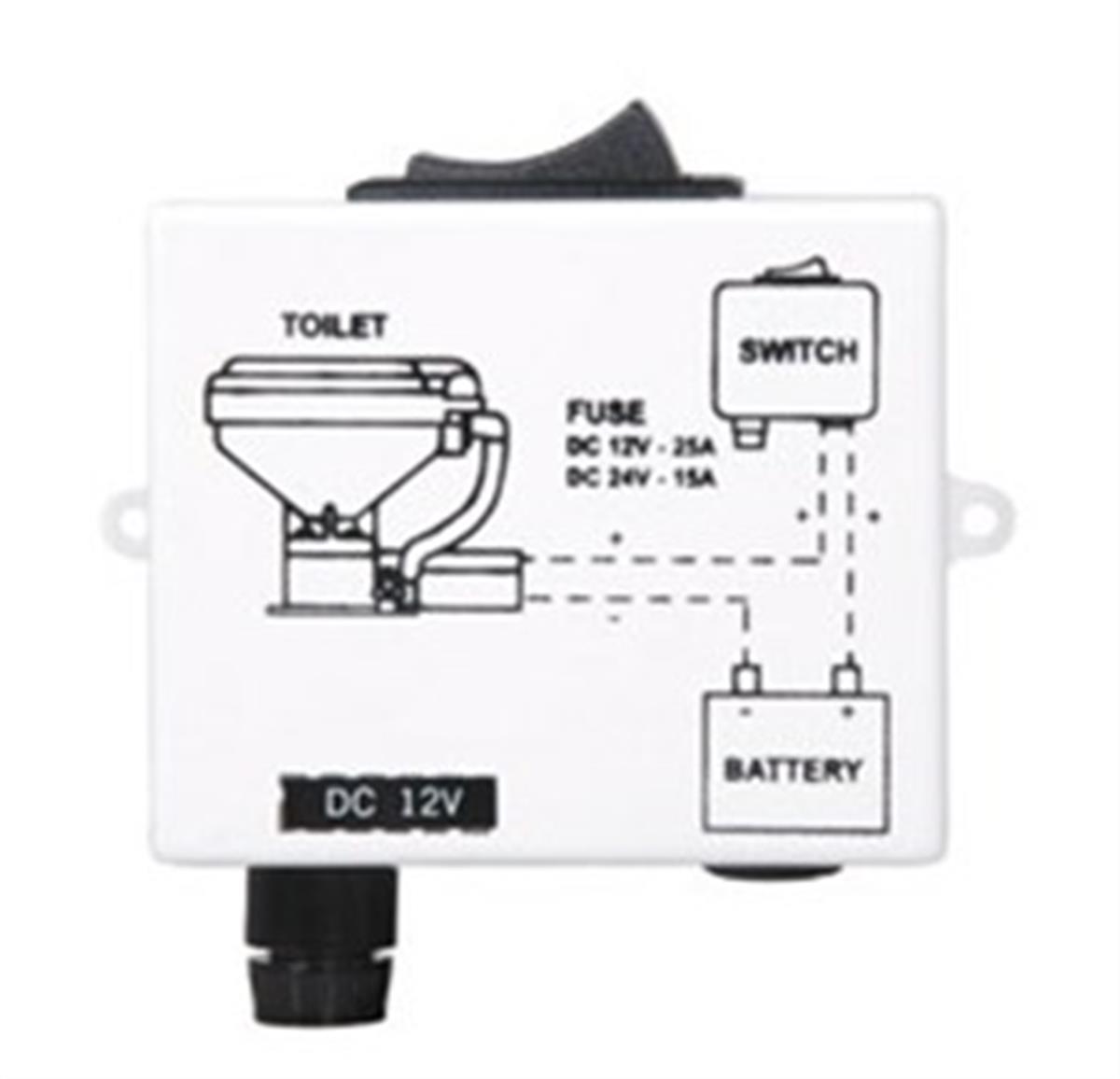 TMC Standart Tuvaletler için Kumanda Düğmesi 24V 