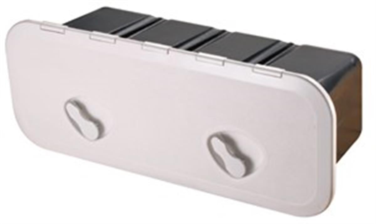 Trem Su Geçirmez Plastik Kapak Dikdörtgen Kutulu 243x607 mm 