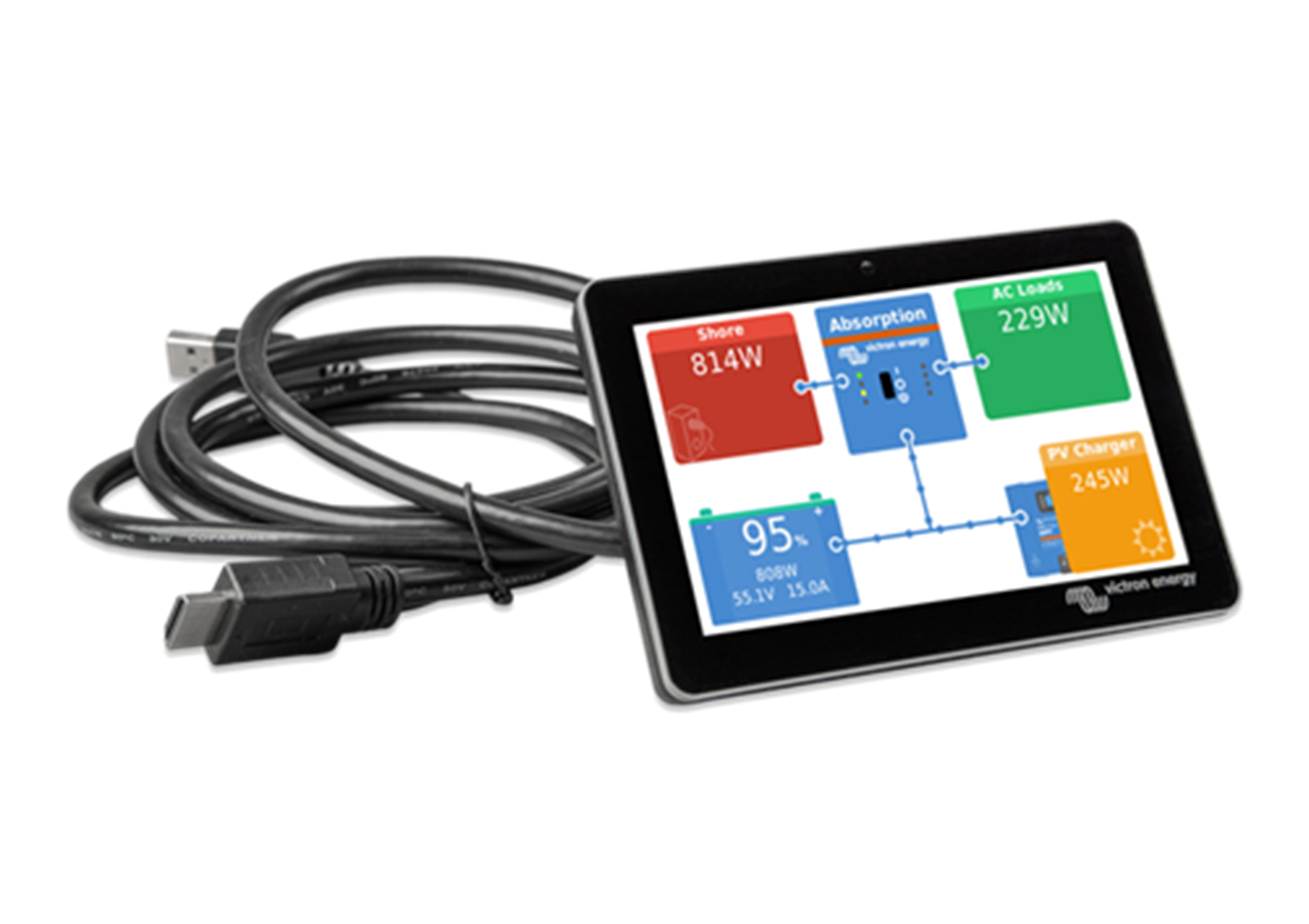 Victron energy GX Touch 50 Sistem İzleme Ekranı