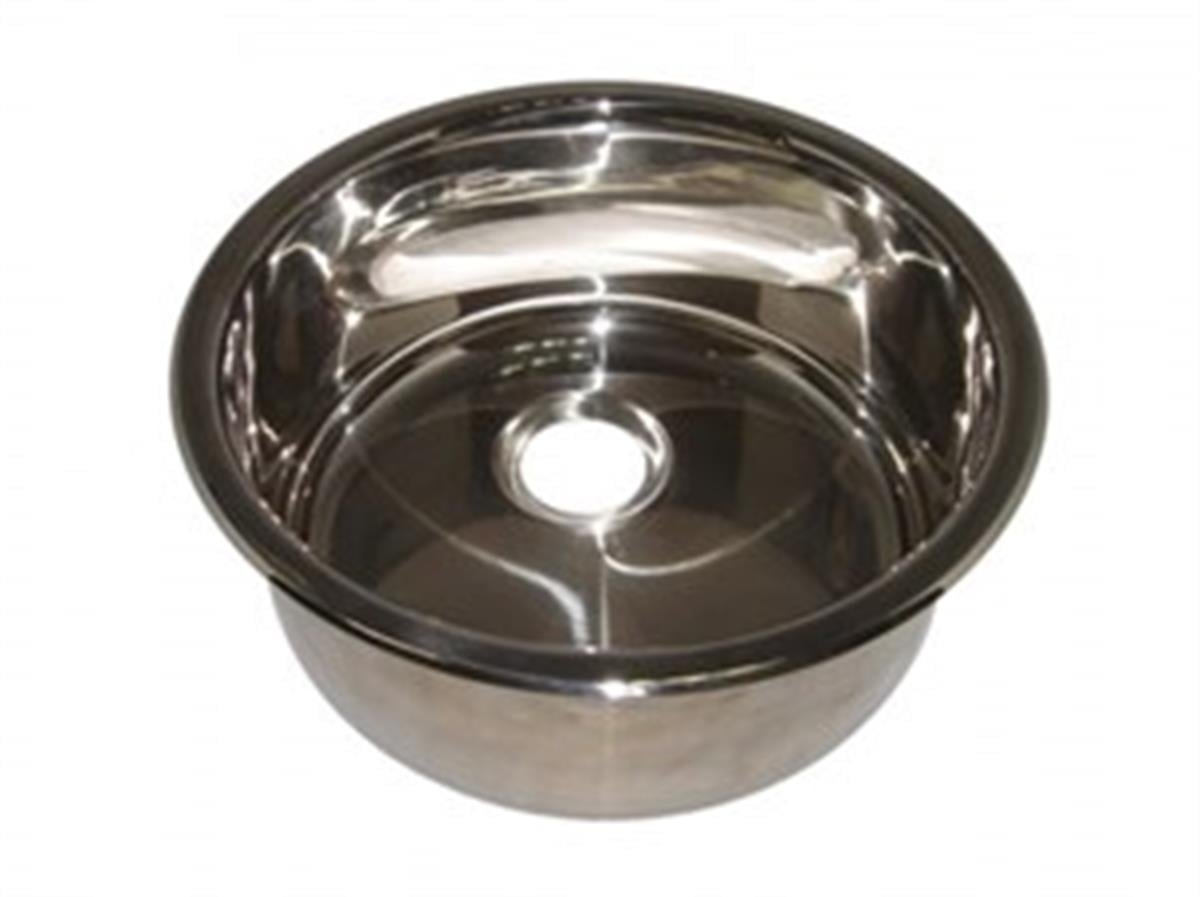 Yuvarlak Paslanmaz Çelik eviye