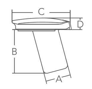 Sunshade Kapaklı Direk Soketi