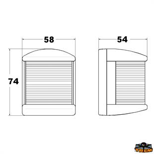 Trem Croce del Sud Pupa Seyir Feneri Siyah